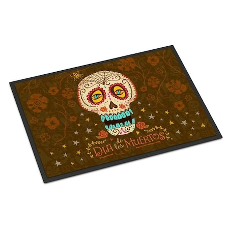 Carolines Treasures Carolines Treasures VHA3031JMAT 24 x 36 in. Day of the Dead Indoor or Outdoor Mat VHA3031JMAT